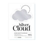 Silver Cloud White And Silver Pillowcase Set, thumbnail 7 of 8