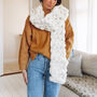 Classic Jumbo Knitted Long Scarf, thumbnail 11 of 11