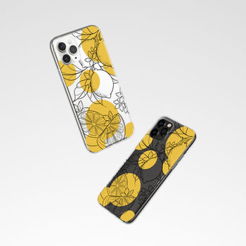 Lemon Floral Phone Case For iPhone, 8 of 10