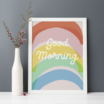 Rainbow Morning Art Print, 3 of 4