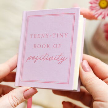 Teeny Tiny Book Of Positivity Notebook, 2 of 5