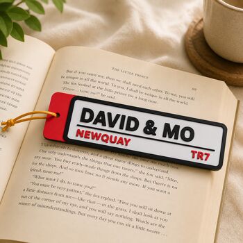 Personalised Street Sign Bookmark, 3 of 4