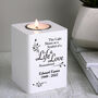 Personalised Memorial Tea Light Holder, thumbnail 2 of 4