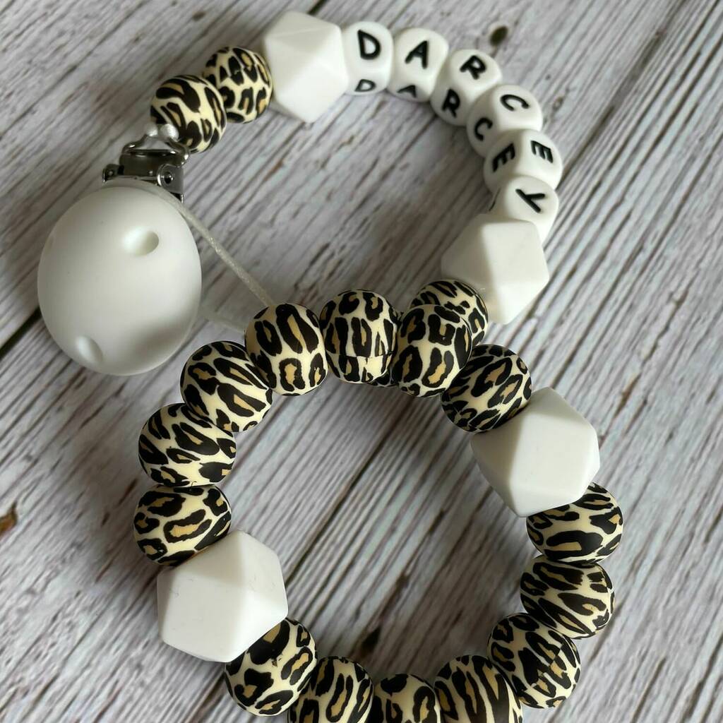 Leopard Print Baby Set By Lily & Posie | notonthehighstreet.com