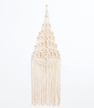 Macrame Christmas Tree Craft Kit, 2 of 9