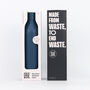 Circular And Co 1 L Stainless Steel Water Bottle Midnight Blue, thumbnail 2 of 7
