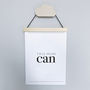 'This Mum Can' Typographic Print, thumbnail 4 of 4