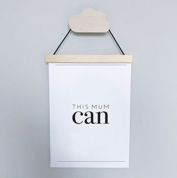 'This Mum Can' Typographic Print, 4 of 4