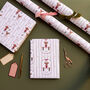 Personalised Christmas Mouse Wrapping Paper, thumbnail 4 of 11