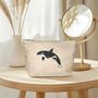 Lynx The Killer Whale Cotton Lined Mini Pouch Bag, thumbnail 1 of 6