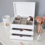Jewellery Box With Drawers, thumbnail 2 of 2