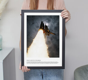 Space Rocket Launch Home Art Print, 5 of 7