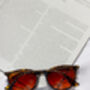 Tortoise Shell Traditional Style Sunglasses, thumbnail 9 of 9