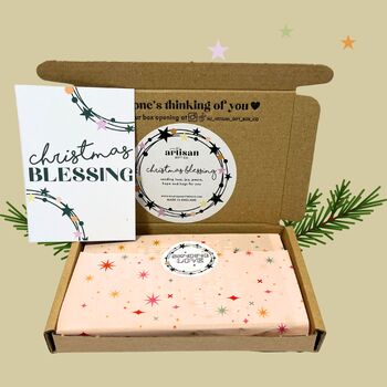 A Christmas Blessing Gift Box Postal Letterbox For Her, 4 of 7
