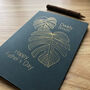 Personalised Monstera Father's Day Gold Foil Card, thumbnail 6 of 9