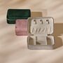 Personalised Brides Velvet Jewellery Box, thumbnail 11 of 12