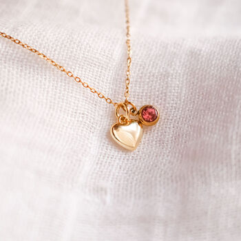 Grandmother And Granddaughter Heart Necklace Set, 5 of 9