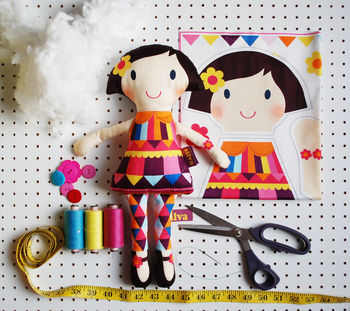 Personalised Doll Sewing Kit, 2 of 6