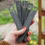 Personalised Slate Herb And Vegetable Plant Markers, thumbnail 2 of 2