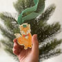Personalised Make Your Own Fox Decoration, thumbnail 3 of 5