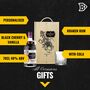 Personalised Kraken Black Cherry And Madagascan Vanilla Spiced Rum Gift Set With Glass, thumbnail 2 of 4