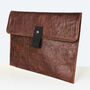 Brown Leather Macbook Pro 16 Inch Case, thumbnail 1 of 8