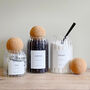 Rippled Cork Ball Jar With Personalised Label, thumbnail 2 of 10