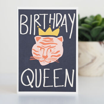 Birthday Queen Tiger Card, 7 of 7