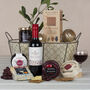 Cheese And Wine Gift Basket, thumbnail 1 of 4