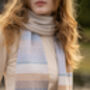 Skye Merino Lambswool Reversible Scarf, thumbnail 2 of 4