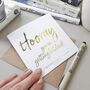 Engagement Wedding Card | Hooray You're Getting Hitched, thumbnail 2 of 5