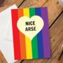 Nice Arse Card Rainbow, thumbnail 2 of 2