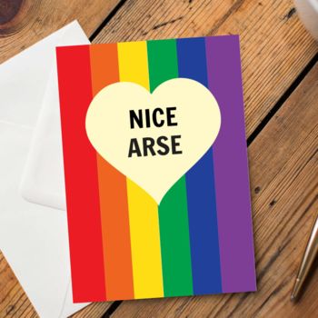 Nice Arse Card Rainbow, 2 of 2