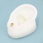 Genuine Citrine Crystal Stud Earrings Sterling Silver, thumbnail 7 of 12