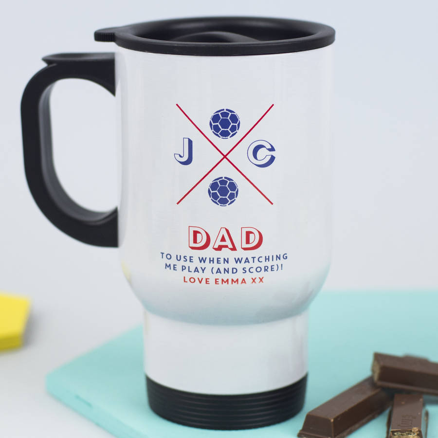 Personalised Sports Travel Mug By XOXO