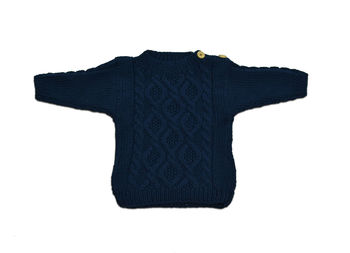 Cotton Cable Knit Jumper, 4 of 6