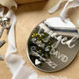 Personalised Engagement Christmas Tree Decoration, thumbnail 3 of 8