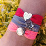 'So Proud Of You' Personalised, Stretch Bracelet, thumbnail 3 of 7