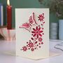 Laser Cut Butterfly Card, thumbnail 1 of 8