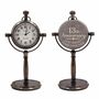 Personalised 13th Anniversary Bronze Desk Clock, thumbnail 1 of 10