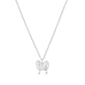 Personalised Pomeranian Sterling Silver Necklace, 3 of 9