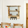 Wooden Spice Rack With Hooks, thumbnail 5 of 5
