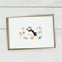 Personalised Puffin Greetings Card, thumbnail 4 of 4