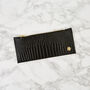 Black Croc Leather Pencil Case , Personalised, thumbnail 1 of 4