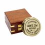 Personalised Brass 22nd Birthday 100 Year Calendar Compass, thumbnail 1 of 12