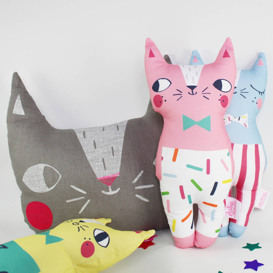 candy cat soft toy