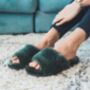 Emerald Spa Sheepers Slippers, thumbnail 2 of 11