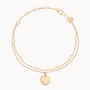 Personalised Double Chain Bracelet, thumbnail 3 of 5
