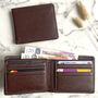 Brown Men's Leather Wallet Rfid Protected, thumbnail 1 of 3