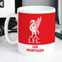 Personalised Liverpool Fc Bold Crest Mug, thumbnail 5 of 5